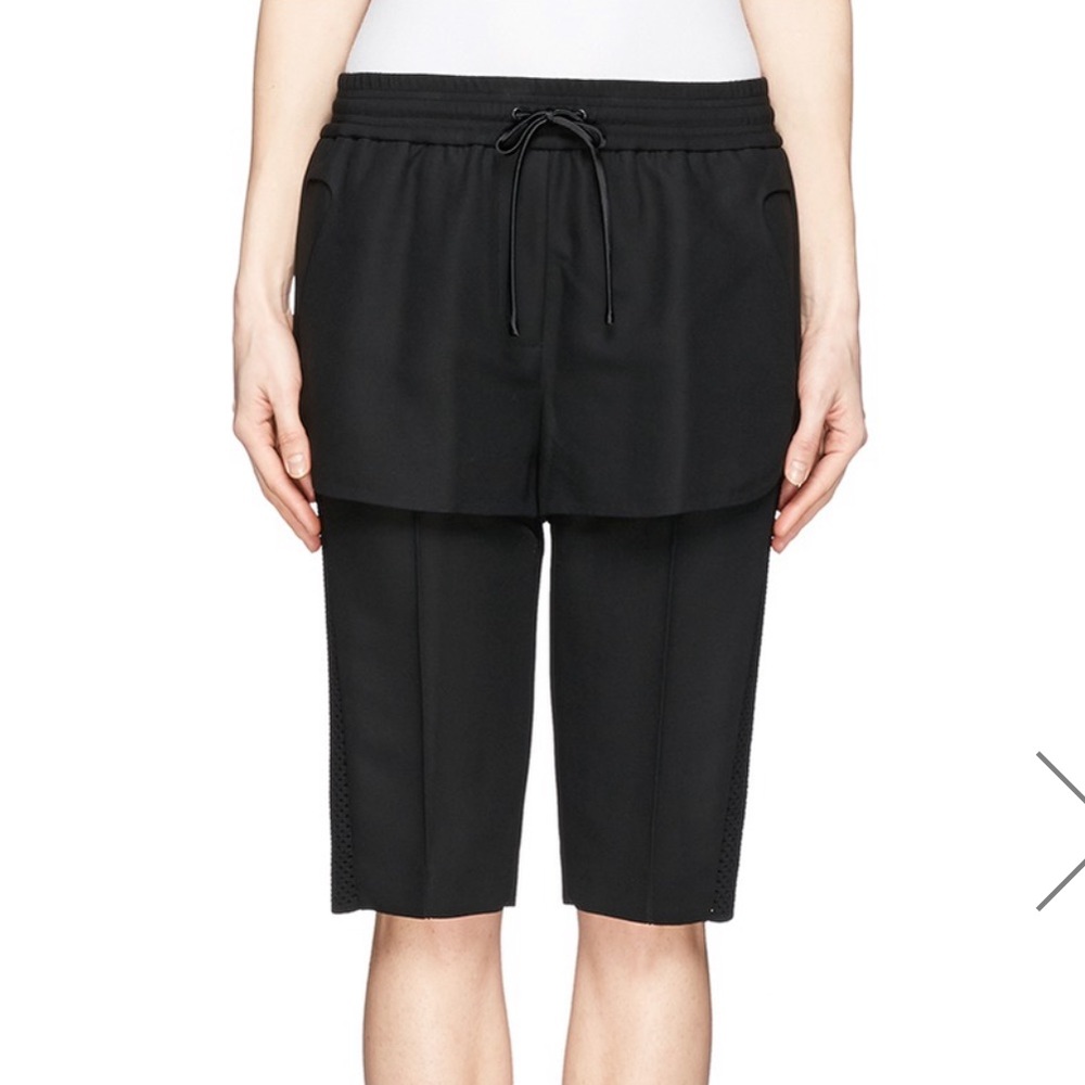 Alexander Wang Double Layer Hybrid Running Shorts - image 3